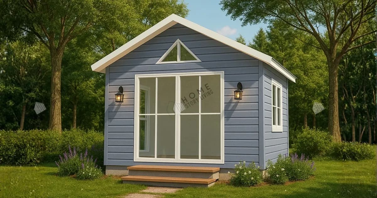 ภาพภายนอกแบบบ้าน Minimalist House Design 01: "Simple Happiness" พื้นที่ใช้สอย 12 ตร.ม.